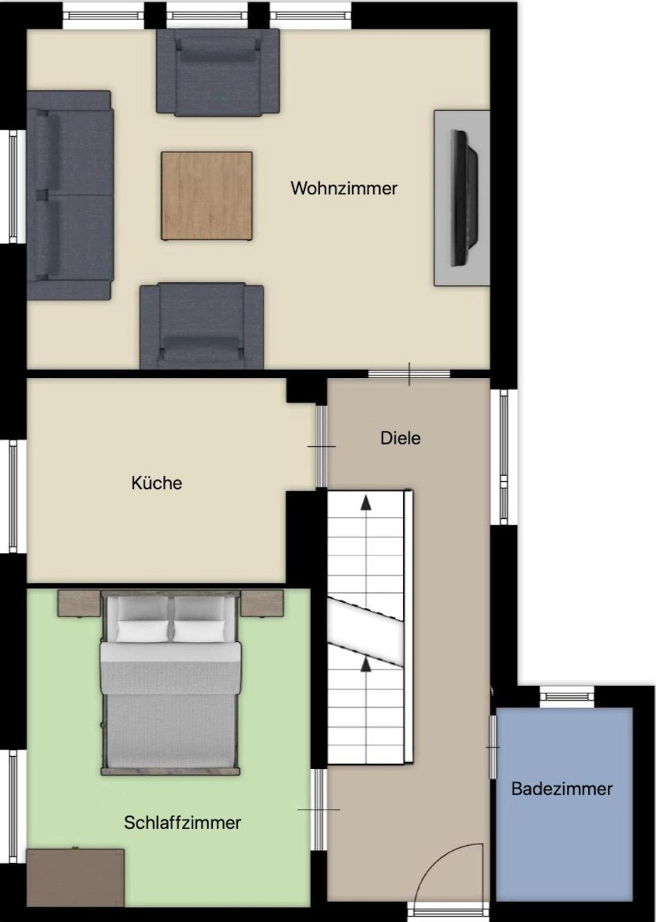 City Apartments Monschau Ruang foto
